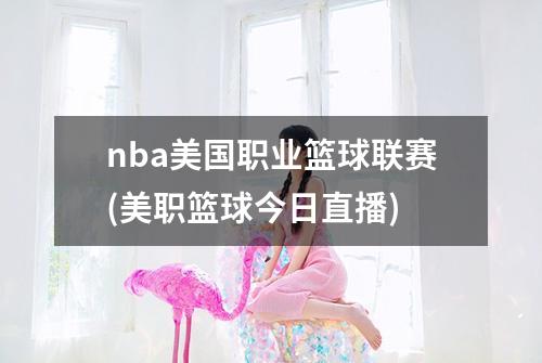 nba美国职业篮球联赛(美职篮球今日直播)