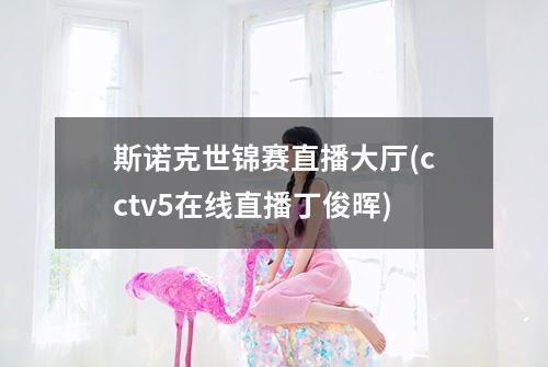 斯诺克世锦赛直播大厅(cctv5在线直播丁俊晖)